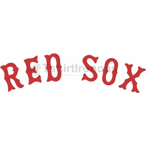 Boston Red Sox T-shirts Iron On Transfers N1463